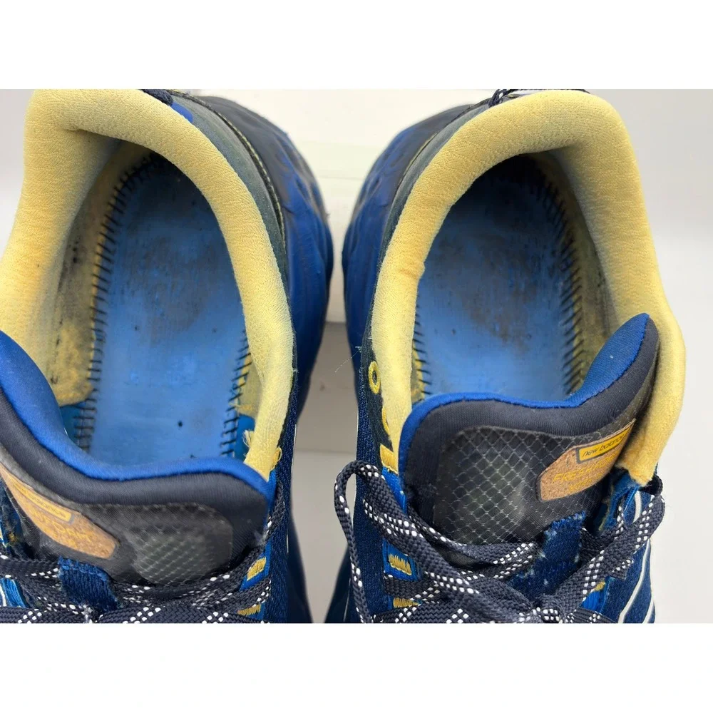 New Balance Fresh Foam More Trail v2 Blue Yellow Mens 11 MTMORV2 Running Shoes